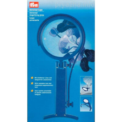 LENTE D'INGRANDIMENTO 2X E 8X CON STAFFA PER RICAMO E BRICOLAGE PRYM 611730